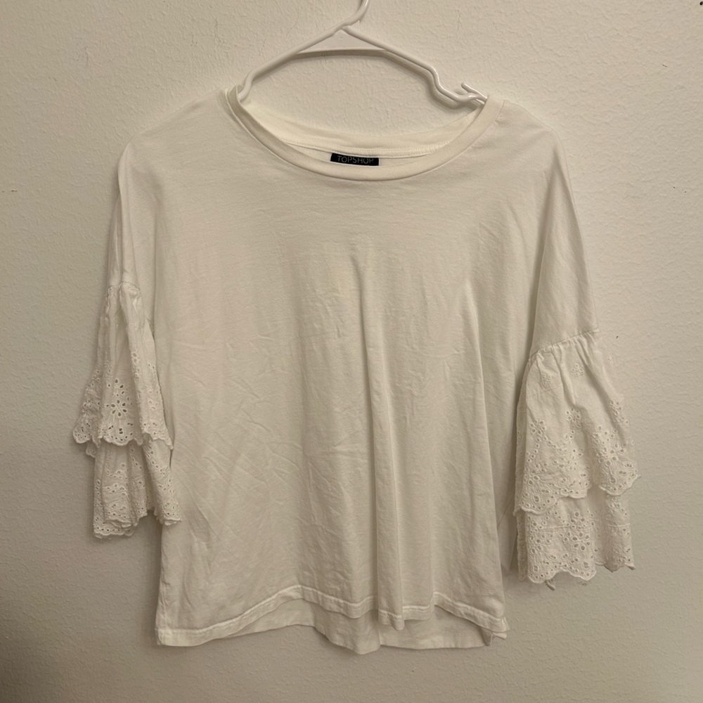White Topshop Top